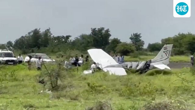 Months After Ajit Pawar Plane Crash, Training Aircraft Crash-Lands At Baramati Airstrip