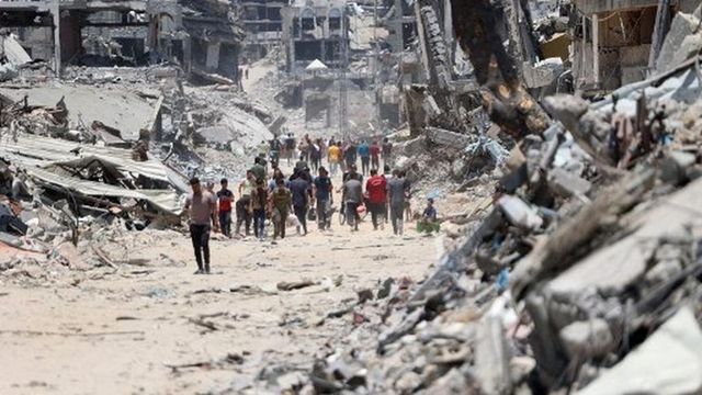 Israel bombards Gaza City in one of the fiercest weeks of war, killing 26