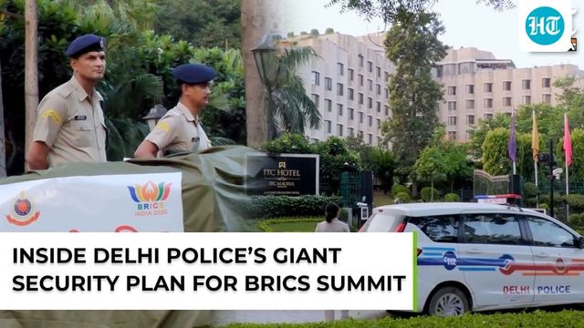 Delhi deploys 15,000 police personnel, 200 paramilitary companies for BRICS meet
