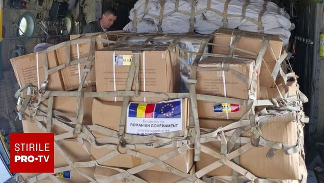 România trimite 15 tone de ajutoare umanitare în Liban, transportate cu aeronavele MApN