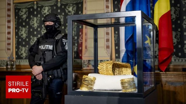 Coiful de la Coțofenești rămâne sub pază olandeză până la restaurare. Când va ajunge în România