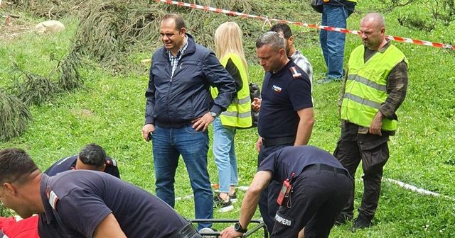 Institutul Geologic face foraje în Slănic Prahova. Vor să afle cauza exactă a surpării