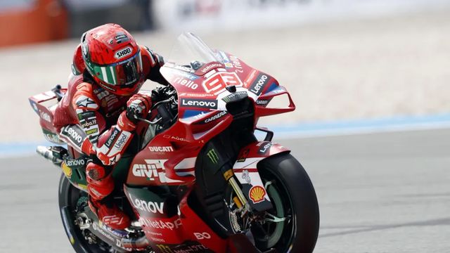 Marc Márquez se felicita de salir ileso de Assen