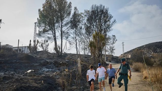Identifican a las 13 víctimas mortales del incendio de Los Gallardos