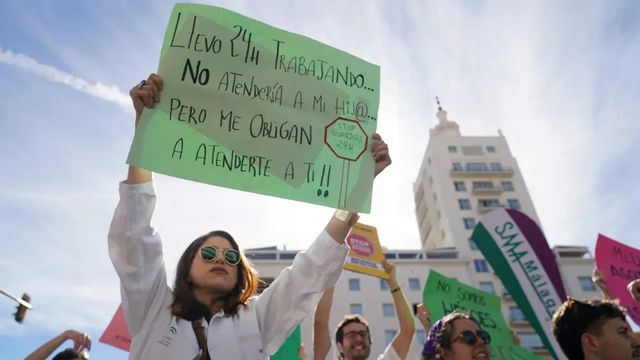 Baja el seguimiento en la segunda semana de huelga de médicos contra el Estatuto Marco de Sanidad