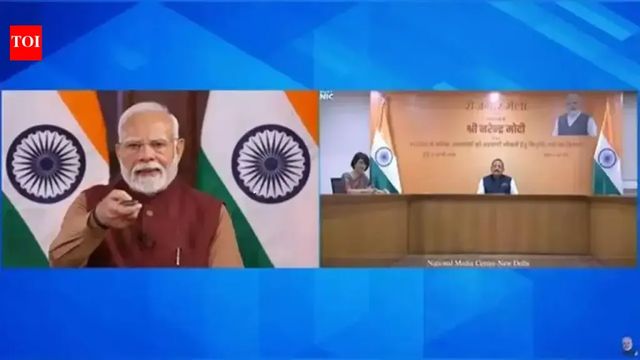 PM Modi distributes 51,000 appointment letters at Rozgar Mela, says nation trusts you
