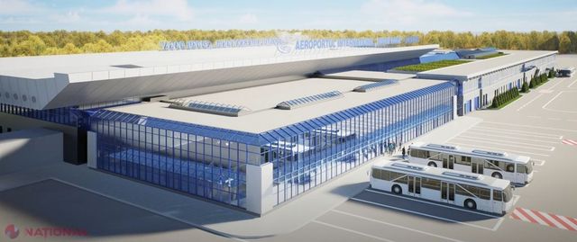 Terminalul de pasageri al Aeroportului Chișinău va fi EXTINS și modernizat