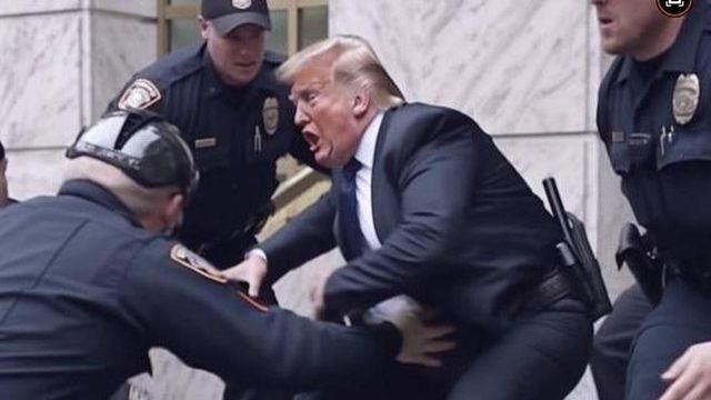 'Trump arrestato', ma sono foto fake di una intelligenza artificiale