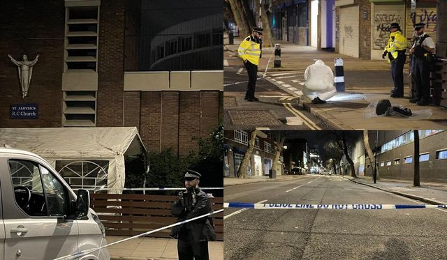 Șase persoane au fost rănite într-un atac armat la o biserică catolică din Londra