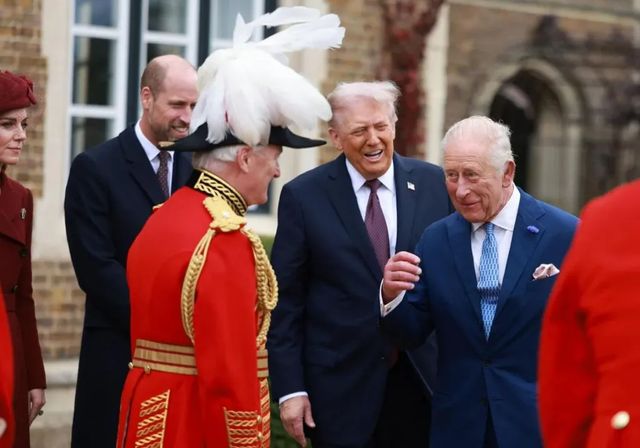 Así ha sido la recepción con pompa real a los Trump en el castillo de Windsor