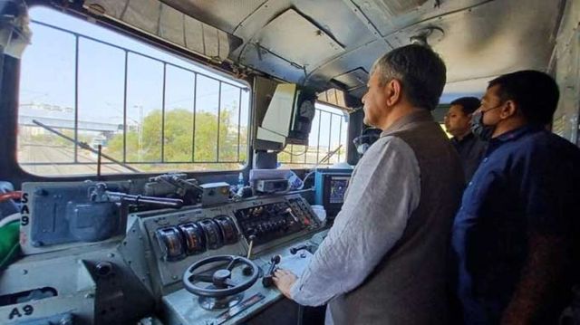 On Board Train, Minister Shares Video Of Anti-Collision Test By Railways