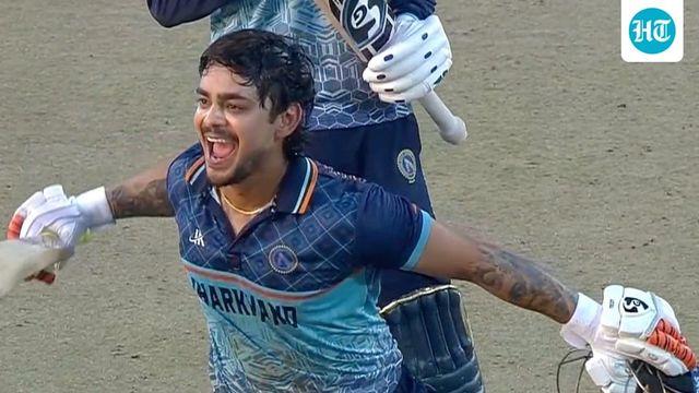 With BCCI selectors watching, Ishan Kishan bludgeons 10 sixes, blasts 49-ball century in Syed Mushtaq Ali Trophy final