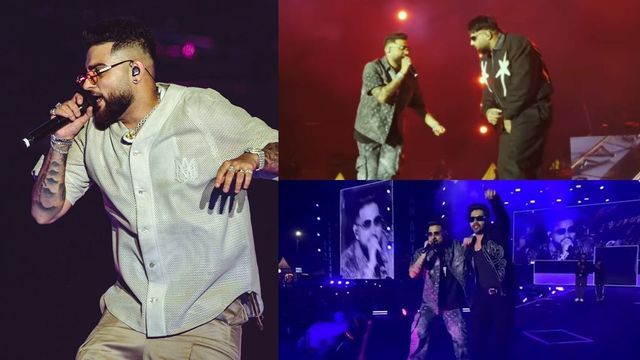 Varun Dhawan's Surprise Appearance At Karan Aujla's Gurugram Concert