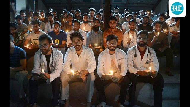 J&K medical interns protest over low stipend, seek hike