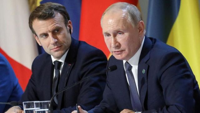 Emmanuel Macron: ,,Rusia reprezinta o amenintare existentiala pentru europeni