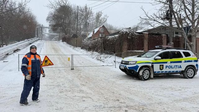 Stradela Călărași din Chișinău, închisă temporar
