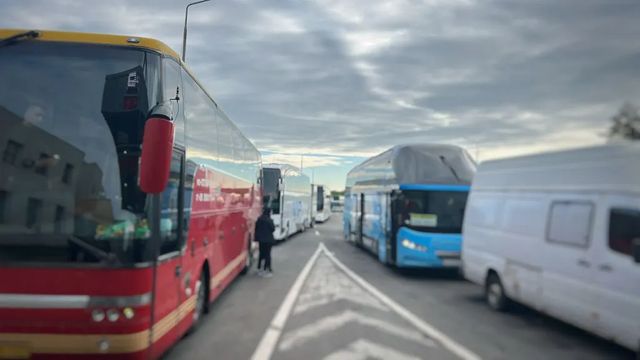 Trafic intens la punctul de trecere a frontierei Leușeni