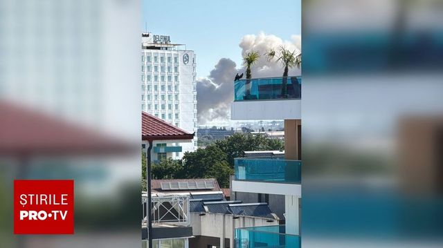 Incendiu puternic în Portul Agigea. Mesaj Ro-Alert după degajări masive de fum. Pompierii intervin cu mai multe autospeciale