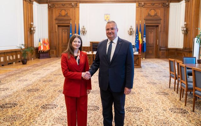 Ministra justiției, Veronica Mihailov-Moraru a avut o întrevedere cu președintele Senatului României, Nicolae Ciucă