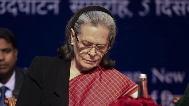 India’s silence on Gaza cannot be explained rationally or morally, says Sonia Gandhi