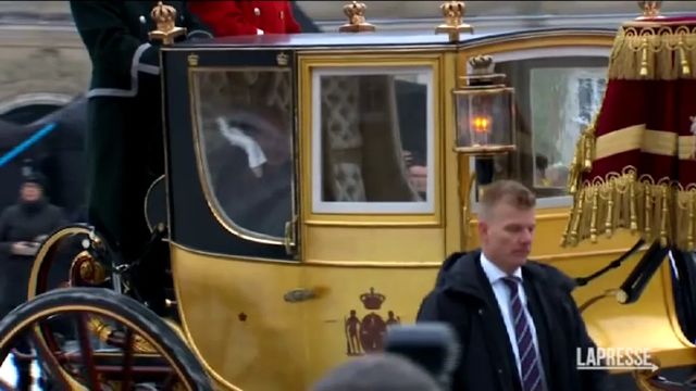 Danimarca, ultima apparizione della regina Margrethe