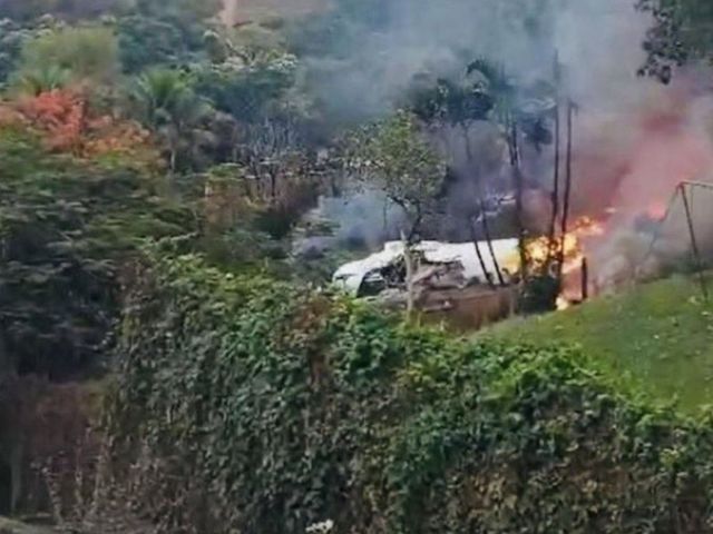 Plane with 62 people aboard crashes in fiery wreck in Brazil’s Sao Paulo state