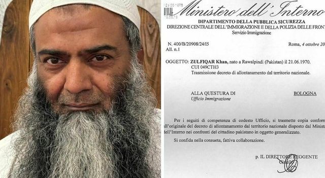 Imam di Bologna espulso, rivendicava il sostegno ad Hamas