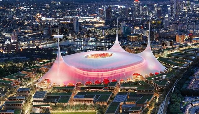 El Manchester United sustituirá el Old Trafford por un nuevo estadio diseñado por Norman Foster