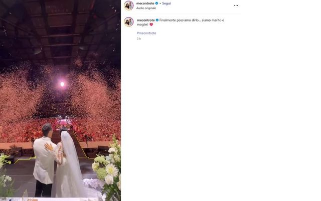 Me contro Te, a Milano il matrimonio-show di Luì e Sofì