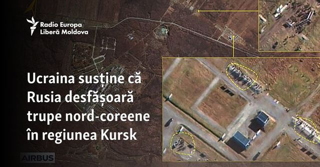 Ucraina susține că Rusia desfășoară trupe nord-coreene în regiunea Kursk