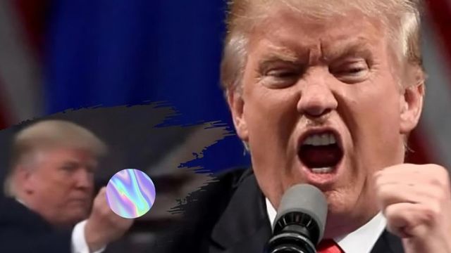 Donald Trump i-a aratat degetul mijlociu unui barbat care l-a numit ,,protector al pedofililor