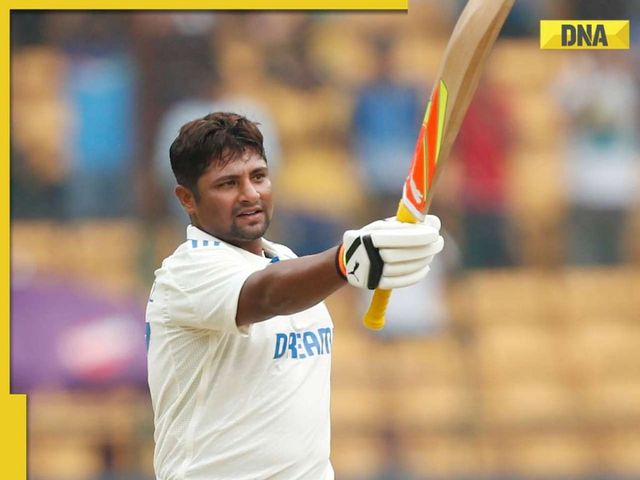 Sarfaraz Joins Gavaskar, Tendulkar, Kohli In Elite List With 1st Test Ton