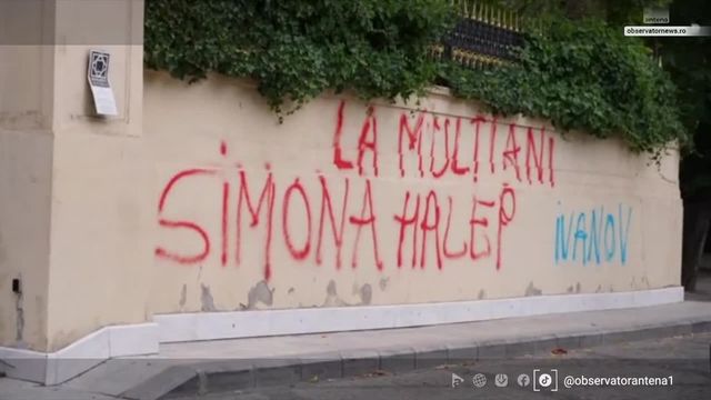 Palatul lui Gigi Becali, din nou vandalizat! Mesaje bizare au apărut pe gardul reședinței din Aleea Alexandru
