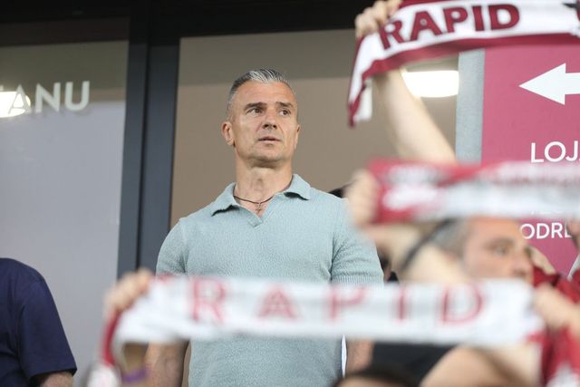 Rapid a plecat în cantonamentul de vară. Imagini de pe aeroport