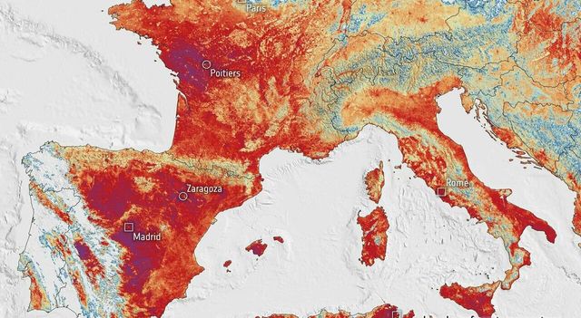 Emergenza caldo in Europa: aumentato del 50% gli accessi in pronto soccorso in Gran Bretagna