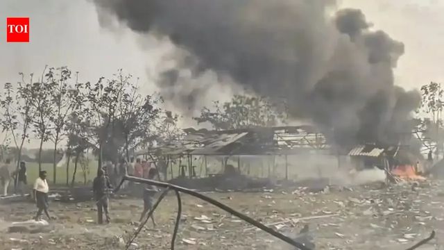 20 dead, most of them women, in Andhra Pradesh's worst firecracker unit explosion