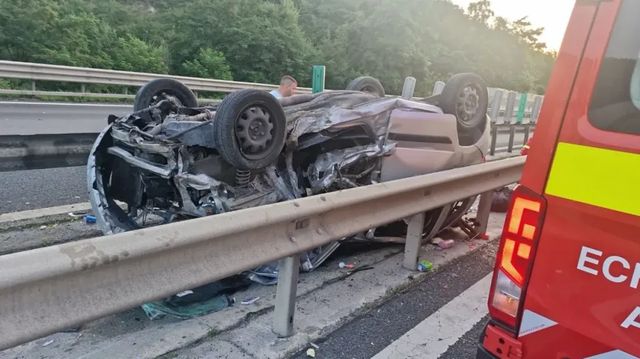 Lucia și Constantin Sîrbu au murit împreună cu fetița lor de 6 luni într-un accident rutier cumplit. Se aflau în vacanță, în Grecia