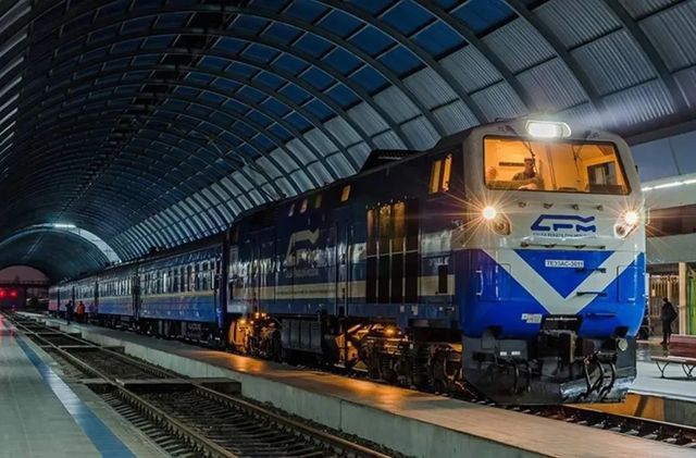 Trenul de pe ruta Kiev-București a sosit în Moldova cu o întârziere de circa 5 ore