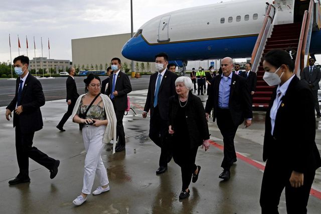 Yellen arrivata a Pechino per una visita di quattro giorni