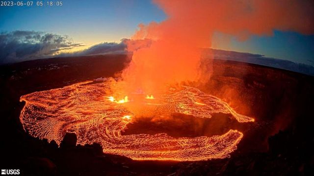 Vulcanul Kilauea din Hawaii a erupt din nou în ultimele șase luni