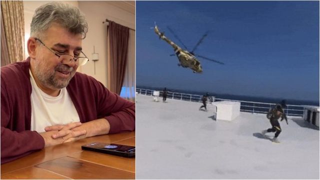 Marcel Ciolacu a vorbit la telefon cu marinarul român răpit de rebelii Houthi în noiembrie 2023. „Am mers așa, de la o lună la alta”