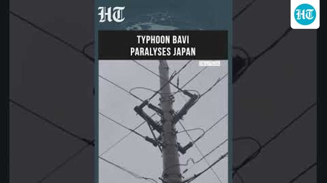 Typhoon Bavi batters Japan islands as Taiwan and China brace for landfall