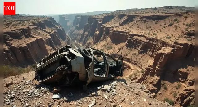 Six Dead As Car Falls Into 600-Foot Gorge In Ghat Area Of Maharashtra’s Nashik