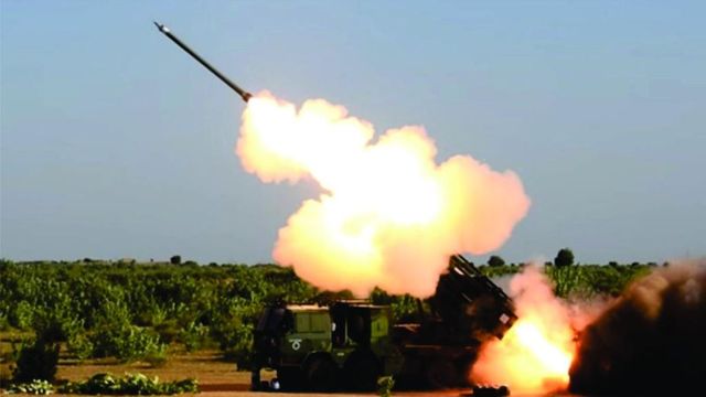 India Successfully Test-fires Guided Pinaka Weapon System