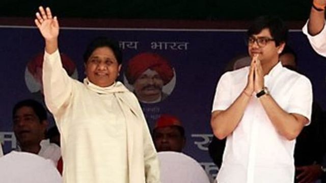 Mayawati names nephew Akash Anand as her successor