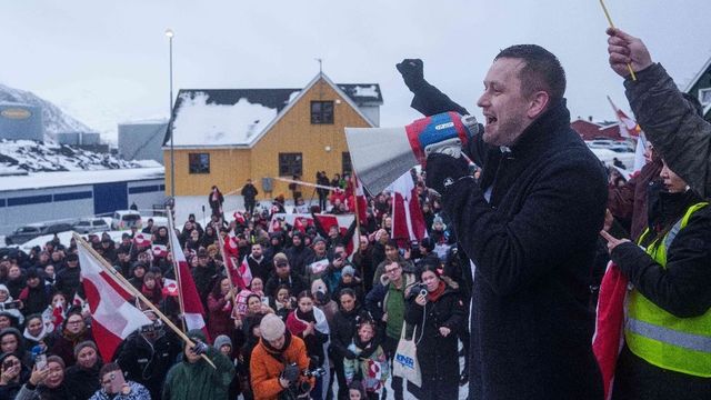 Not for sale: Thousands march in Greenland to take a stand against Trump