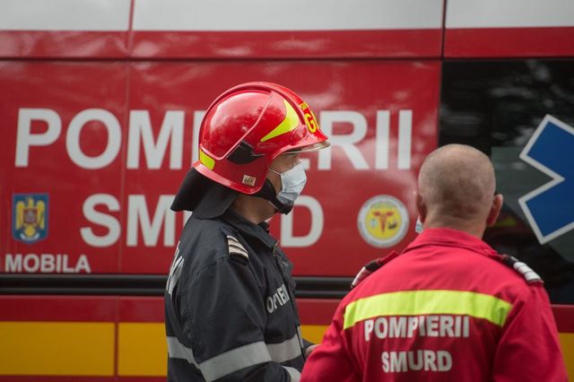 Incendiu la o shaormerie din Ilfov: trei persoane au suferit arsuri