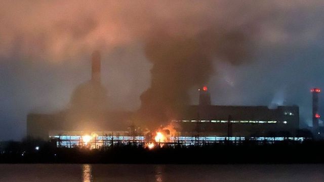 Explozie masivă în regiunea Moscova după ce Ucraina a lovit o mare termocentrală