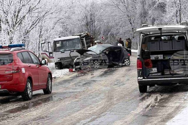Починал е и шофьорът от катастрофата край Ловеч