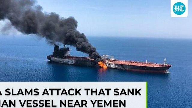 Mystery attack jolts Indian vessel near Yemen: 13 Indian crew members rescued as ship capsizes